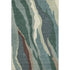 5' X 8' Sage Taupe And Beige Abstract Washable Area Rug With UV Protection
