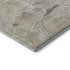 5' X 8' Beige Taupe And Ivory Abstract Washable Area Rug With UV Protection