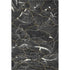 5' X 8' Black Ivory And Gold Abstract Washable Area Rug With UV Protection