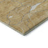 5' X 8' Gold Ivory And Gray Abstract Washable Area Rug With UV Protection