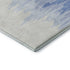 9' X 12' Navy Blue And Ivory Abstract Washable Area Rug With UV Protection