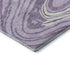 5' X 8' Lavender Mint Green And Sky Blue Abstract Washable Area Rug With UV Protection