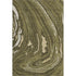 9' X 12' Olive Green Wheat And Ivory Abstract Washable Area Rug With UV Protection