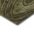 9' X 12' Olive Green Wheat And Ivory Abstract Washable Area Rug With UV Protection