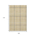 9' X 12' Gold Ivory And Gray Plaid Washable Area Rug With UV Protection