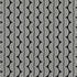 5' X 8' Black And Ivory Ogee Washable Area Rug With UV Protection