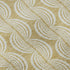 5' X 8' Gold And Ivory Ogee Washable Area Rug With UV Protection