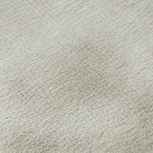 8' X 10' Beige And Ivory Geometric Washable Area Rug With UV Protection