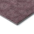 5' X 8' Eggplant And Ivory Geometric Washable Area Rug With UV Protection
