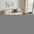 5' X 8' Green And Ivory Geometric Washable Area Rug With UV Protection