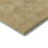 5' X 8' Gold And Ivory Geometric Washable Area Rug With UV Protection