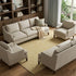 9' X 12' Gold And Ivory Geometric Washable Area Rug With UV Protection