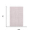 8' X 10' Pink And Ivory Geometric Washable Area Rug With UV Protection
