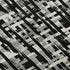9' X 12' Black Ivory And Gray Abstract Geometric Washable Area Rug With UV Protection