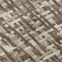 5' X 8' Brown Beige And Ivory Abstract Geometric Washable Area Rug With UV Protection