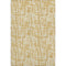 8' X 10' Gold Ivory And Wheat Abstract Geometric Washable Area Rug With UV Protection