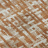 8' X 10' Terra Cotta Ivory And Beige Abstract Geometric Washable Area Rug With UV Protection