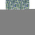 8' X 10' Navy Blue Ivory And Green Abstract Geometric Washable Area Rug With UV Protection