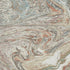 5' X 8' Beige Copper And Green Abstract Washable Area Rug With UV Protection