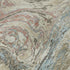 5' X 8' Beige Copper And Green Abstract Washable Area Rug With UV Protection
