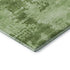 8' X 10' Green And Beige Abstract Washable Area Rug With UV Protection