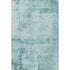 8' X 10' Aqua And Sky Blue Abstract Washable Area Rug With UV Protection