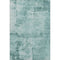8' X 10' Teal And Aqua Abstract Washable Area Rug With UV Protection