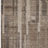 9' X 12' Brown And Taupe Striped Washable Area Rug With UV Protection