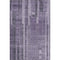 5' X 8' Purple And Lilac Striped Washable Area Rug With UV Protection