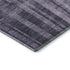 5' X 8' Purple And Lilac Striped Washable Area Rug With UV Protection