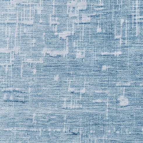 5' X 8' Blue Gray And Charcoal Ombre Washable Area Rug With UV Protection