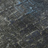 8' X 10' Blue Gray And Charcoal Ombre Washable Area Rug With UV Protection