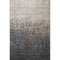 5' X 8' Khaki Gray And Charcoal Ombre Washable Area Rug With UV Protection
