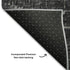 5' X 8' Khaki Gray And Charcoal Ombre Washable Area Rug With UV Protection