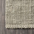 9' Gray Jute Handmade Square Rug