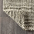9' Gray Jute Handmade Square Rug