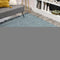 9' Light Blue Jute Handmade Square Rug With Fringe
