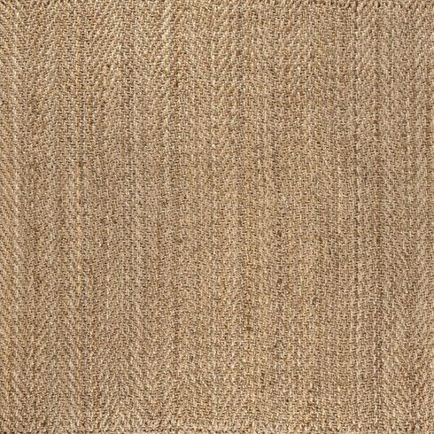 6' Natural Jute Handmade Square Rug