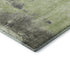 5' X 8' Fern Green Gray And Ivory Abstract Washable Area Rug With UV Protection
