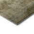 9' X 12' Fern Green And Beige Abstract Washable Area Rug With UV Protection