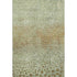 8' X 10' Artichoke Green And Copper Polka Dot Washable Area Rug With UV Protection