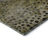 5' X 8' Brown Gray And Beige Polka Dot Washable Area Rug With UV Protection