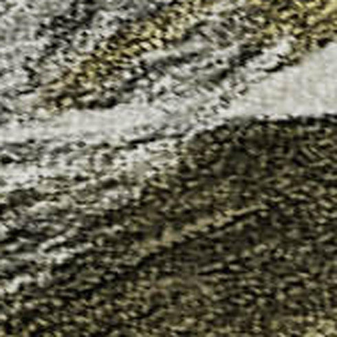 5' X 8' Granite Gray Beige And Gold Abstract Washable Area Rug With UV Protection