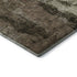 5' X 8' Brown And Beige Abstract Washable Area Rug With UV Protection