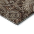 5' X 8' Brown Beige And Taupe Paisley Washable Area Rug With UV Protection