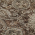 8' X 10' Brown Beige And Taupe Paisley Washable Area Rug With UV Protection