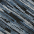 5' X 8' Blue Charcoal And Silver Striped Washable Area Rug With UV Protection