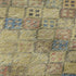 5' X 8' Gold Blue And Copper Geometric Washable Area Rug With UV Protection