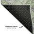 5' X 8' Green Purple And Gray Geometric Washable Area Rug With UV Protection