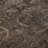 8' X 10' Chocolate And Gray Damask Washable Area Rug With UV Protection